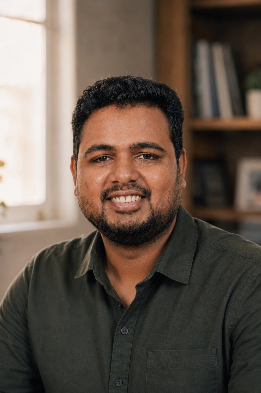 Shaheen, founder of frontdesq
